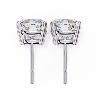 Cushion Cut Lab Grown Diamond Stud Earrings by Aupulent Jewellery 100% certified lab grown diamonds