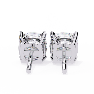 Cushion Cut Lab Grown Diamond Stud Earrings by Aupulent Jewellery 100% certified lab grown diamonds