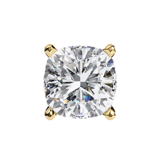 Cushion Cut Lab Grown Diamond Stud Earrings by Aupulent Jewellery 100% certified lab grown diamonds