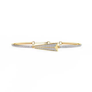 Petite Link Bracelet by Aupulent Jewellery 100% certified lab grown diamonds