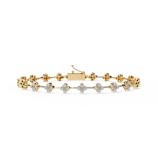 Classic Tennis Bracelet by Aupulent Jewellery 100% certified lab grown diamonds