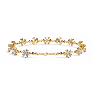 Contemporary Link Bracelet by Aupulent Jewellery 100% certified lab grown diamonds