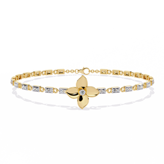 Classic Line Bracelet by Aupulent Jewellery 100% certified lab grown diamonds