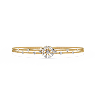 Petite Line Bracelet by Aupulent Jewellery 100% certified lab grown diamonds
