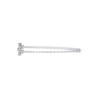 Minimalist Line Bracelet by Aupulent Jewellery 100% certified lab grown diamonds
