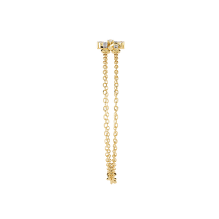Minimalist Line Bracelet by Aupulent Jewellery 100% certified lab grown diamonds