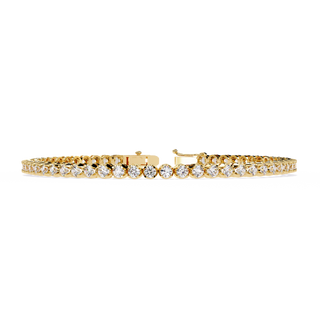 Modern Line Bracelet by Aupulent Jewellery 100% certified lab grown diamonds