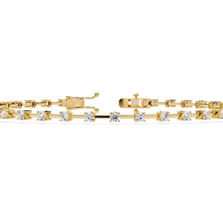 Classic Tennis Bracelet by Aupulent Jewellery 100% certified lab grown diamonds
