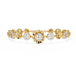 Eternity Link Bracelet by Aupulent Jewellery 100% certified lab grown diamonds