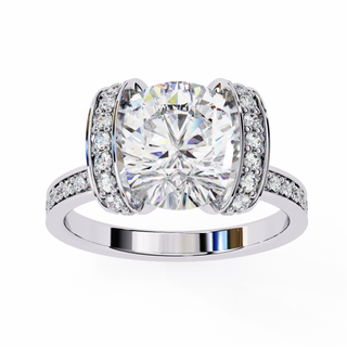 Round Cluster Signature Ring
