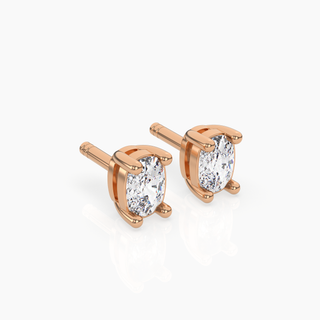 Cushion Solitaire Lab-Grown Diamond Stud Earrings by Aupulent Jewellery 100% certified lab grown diamonds