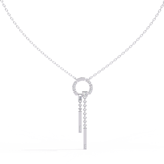 Mixed-Cut Statement Necklace by Aupulent Jewellery 100% certified lab grown diamonds