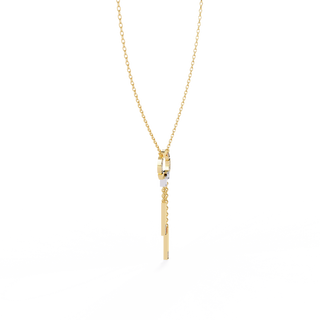 Mixed-Cut Statement Necklace by Aupulent Jewellery 100% certified lab grown diamonds