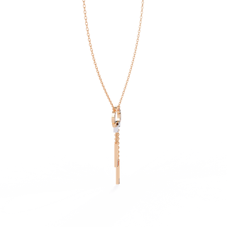 Mixed-Cut Statement Necklace by Aupulent Jewellery 100% certified lab grown diamonds