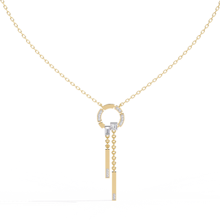 Mixed-Cut Statement Necklace by Aupulent Jewellery 100% certified lab grown diamonds