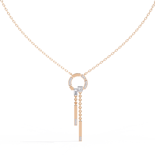 Mixed-Cut Statement Necklace by Aupulent Jewellery 100% certified lab grown diamonds