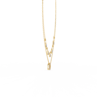 Petite Diamond Necklace by Aupulent Jewellery 100% certified lab grown diamonds