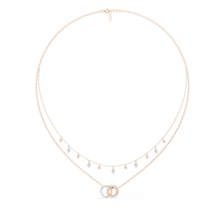 Petite Diamond Necklace by Aupulent Jewellery 100% certified lab grown diamonds