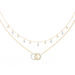 Petite Diamond Necklace by Aupulent Jewellery 100% certified lab grown diamonds