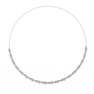 Mixed-Cut Diamond Collar by Aupulent Jewellery 100% certified lab grown diamonds