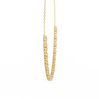 Mixed-Cut Diamond Collar by Aupulent Jewellery 100% certified lab grown diamonds