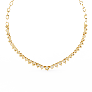 Heritage Diamond Necklace by Aupulent Jewellery 100% certified lab grown diamonds