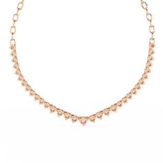 Heritage Diamond Necklace by Aupulent Jewellery 100% certified lab grown diamonds