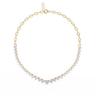 Heritage Diamond Necklace by Aupulent Jewellery 100% certified lab grown diamonds