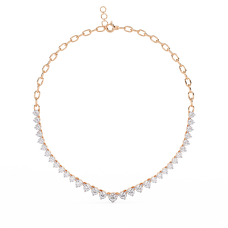 Heritage Diamond Necklace by Aupulent Jewellery 100% certified lab grown diamonds