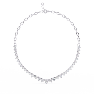 Heritage Diamond Necklace by Aupulent Jewellery 100% certified lab grown diamonds
