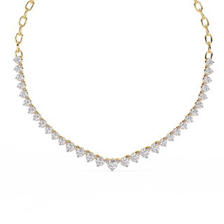Heritage Diamond Necklace by Aupulent Jewellery 100% certified lab grown diamonds