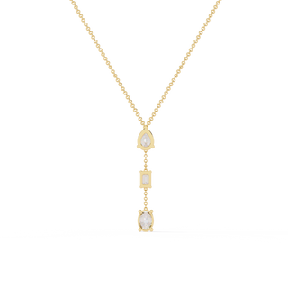 Trinity Shape Necklace by Aupulent Jewellery 100% certified lab grown diamonds