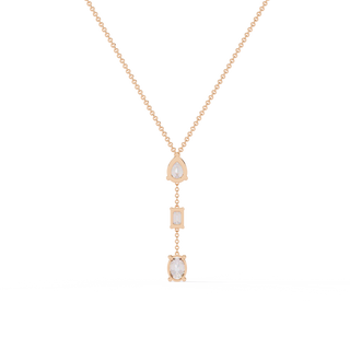 Trinity Shape Necklace by Aupulent Jewellery 100% certified lab grown diamonds
