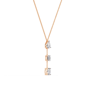 Trinity Shape Necklace by Aupulent Jewellery 100% certified lab grown diamonds