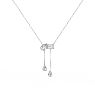 Geometric Diamond Pendant by Aupulent Jewellery 100% certified lab grown diamonds