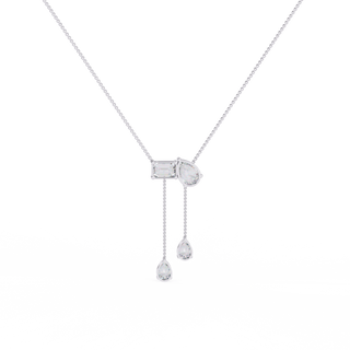 Geometric Diamond Pendant by Aupulent Jewellery 100% certified lab grown diamonds