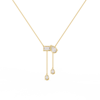 Geometric Diamond Pendant by Aupulent Jewellery 100% certified lab grown diamonds