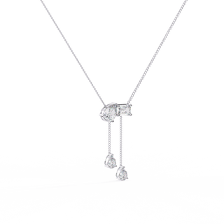 Geometric Diamond Pendant by Aupulent Jewellery 100% certified lab grown diamonds