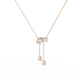 Geometric Diamond Pendant by Aupulent Jewellery 100% certified lab grown diamonds
