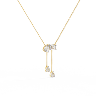 Geometric Diamond Pendant by Aupulent Jewellery 100% certified lab grown diamonds