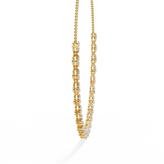 Classic Diamond Chain by Aupulent Jewellery 100% certified lab grown diamonds