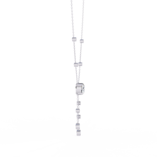 Minimalist Diamond Necklace by Aupulent Jewellery 100% certified lab grown diamonds