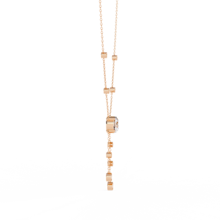 Minimalist Diamond Necklace by Aupulent Jewellery 100% certified lab grown diamonds