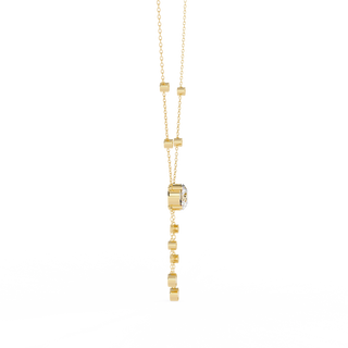 Minimalist Diamond Necklace by Aupulent Jewellery 100% certified lab grown diamonds