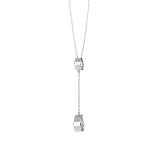 Dual-Shape Diamond Pendant by Aupulent Jewellery 100% certified lab grown diamonds