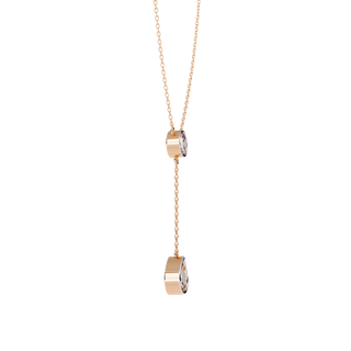 Dual-Shape Diamond Pendant by Aupulent Jewellery 100% certified lab grown diamonds