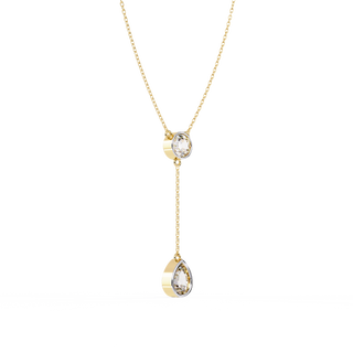 Dual-Shape Diamond Pendant by Aupulent Jewellery 100% certified lab grown diamonds