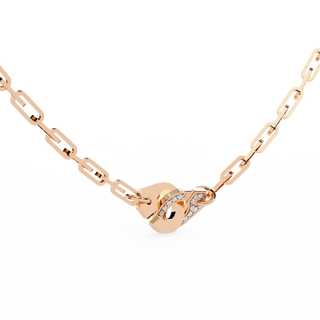 Contemporary Diamond Chain by Aupulent Jewellery 100% certified lab grown diamonds