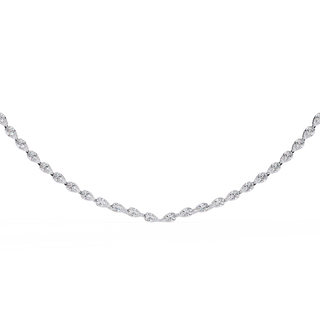 Graduated Diamond Necklace by Aupulent Jewellery 100% certified lab grown diamonds