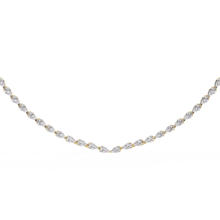Graduated Diamond Necklace by Aupulent Jewellery 100% certified lab grown diamonds